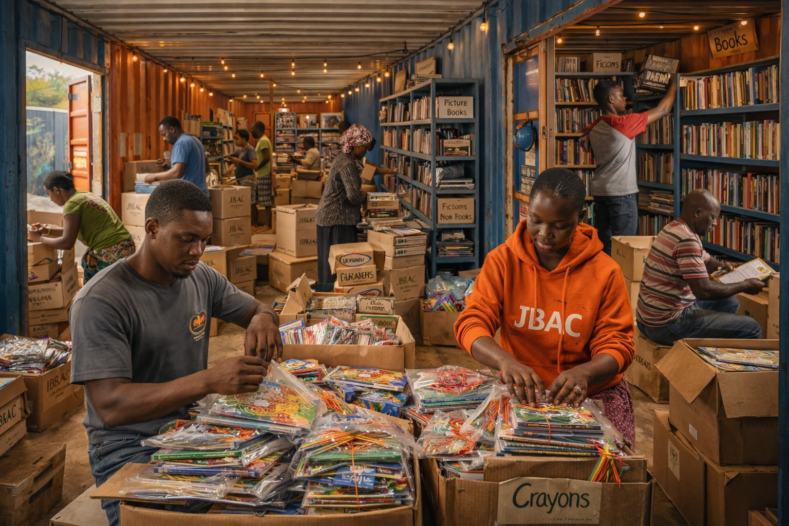 Inside our new community centre