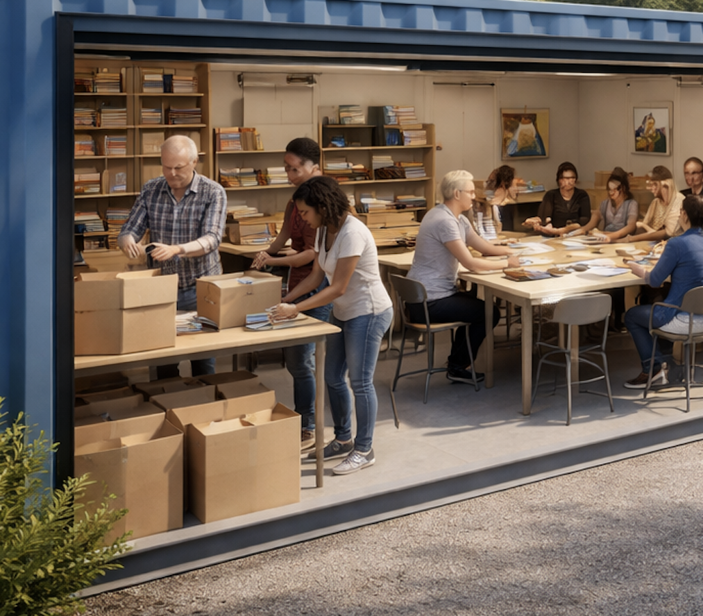 repurposed container