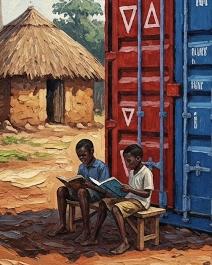 Children rural reading